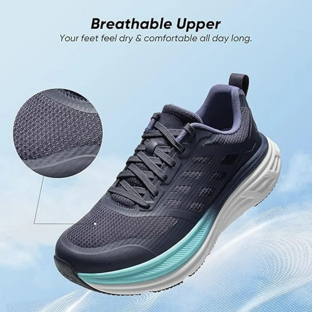 NORTIV 8 Women Size 11 Navy Blue Mesh ActiveFloat Cushion Running Athletic Shoes